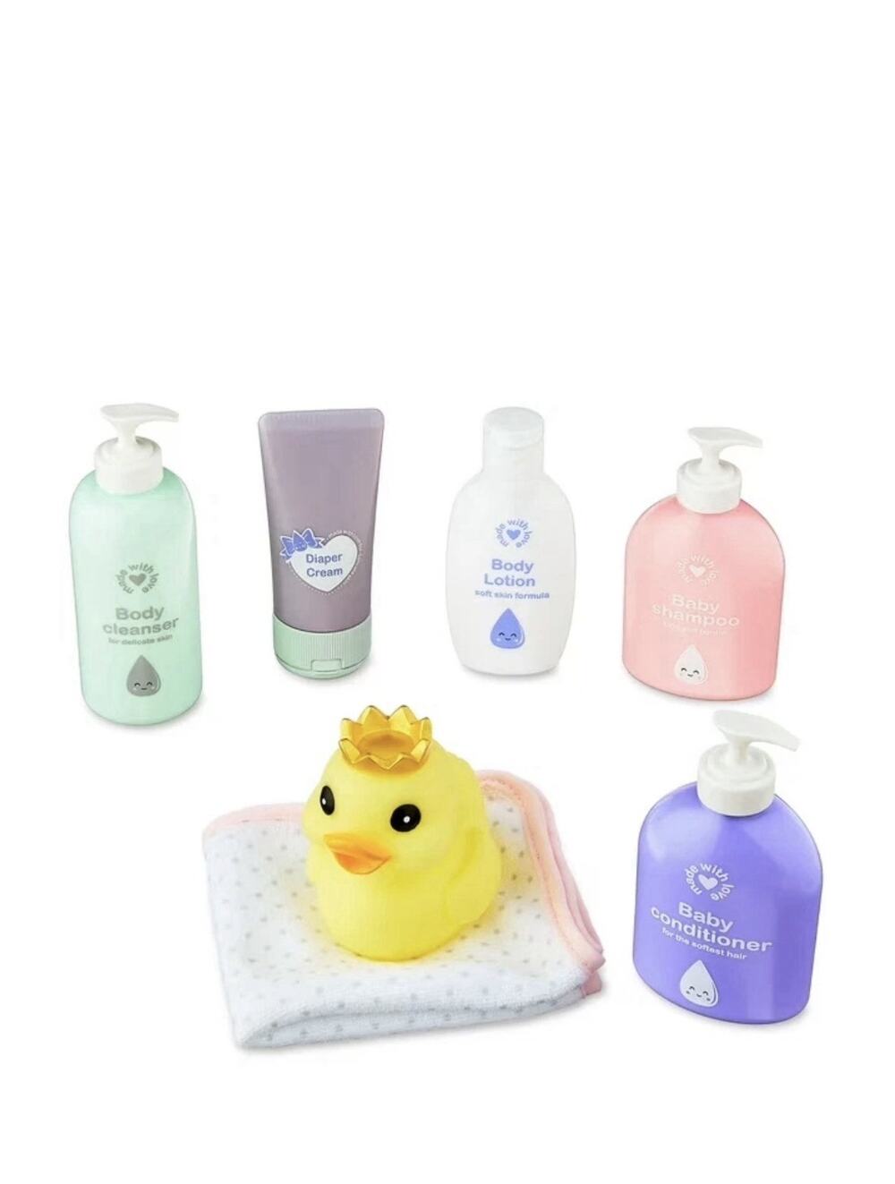My Sweet Love Baby Doll Bath Time Play Set (NEW) 7 Item Set